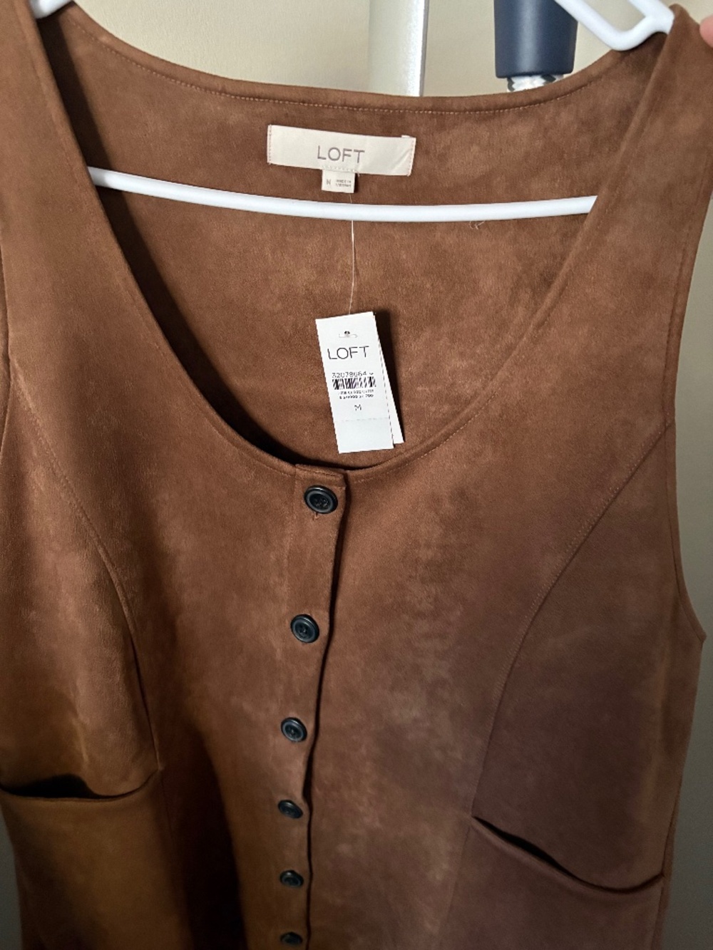 Faux suede Loft Dress